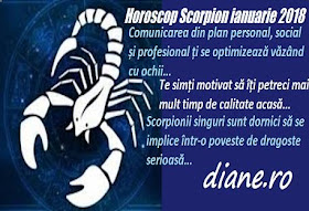 Horoscop ianuarie 2018 Scorpion 