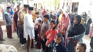 Sambut 1 Muharram 1444 H, Masjid Darussalam Sidorejo Santuni 52 Anak Yatim