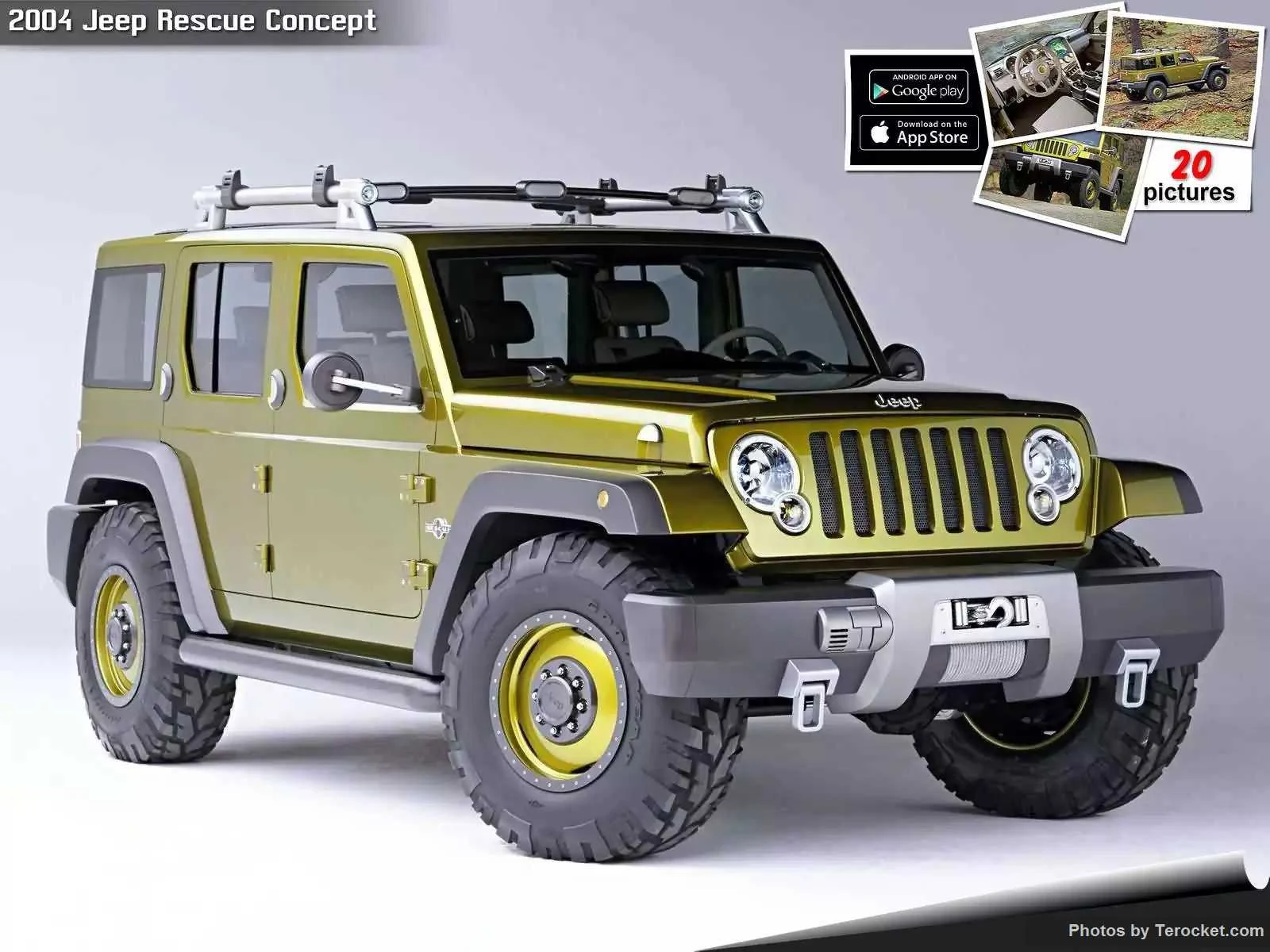 Hình ảnh xe ô tô Jeep Rescue Concept 2004 & nội ngoại thất