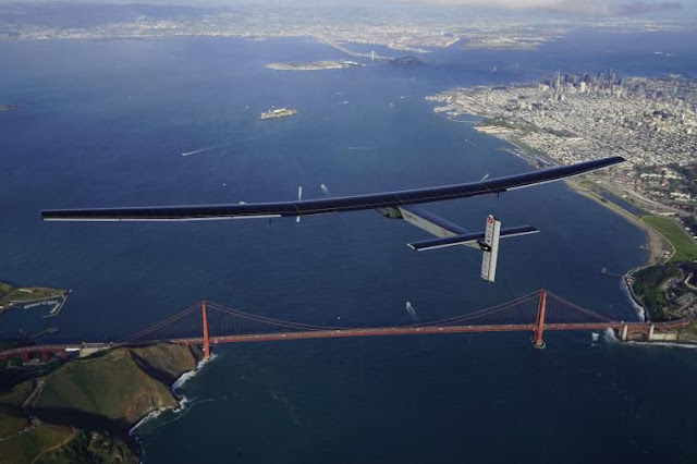 Pesawat Solar Impulse Bertenaga Surya Menyelesaikan Perjalananya