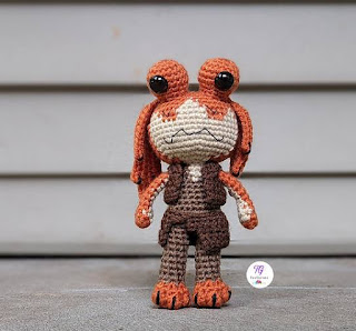 PATRON GRATIS JAR JAR BINKS | STAR WARS AMIGURUMI 54126