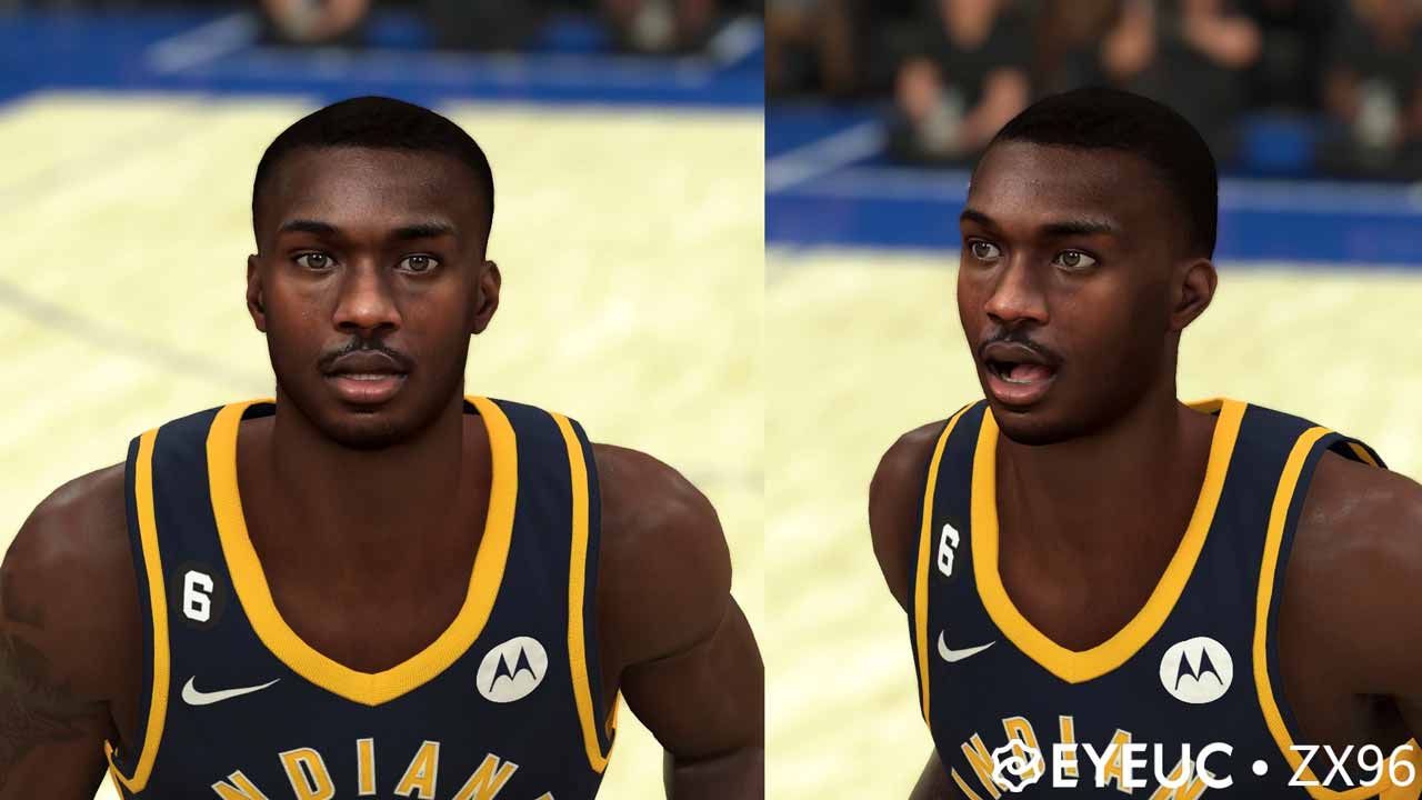 NBA 2K23 Dariq Whitehead Cyberface (2023 NBA Draft)