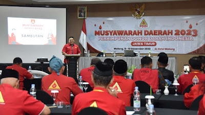 Wabup Malang Didik Gatot Subroto Buka Musda PDDI Provinsi Jatim