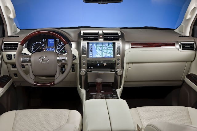 interior view of 2013 Lexus GX460