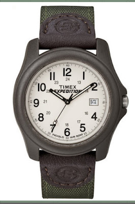 timex expedition leather strap