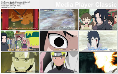 DOWNLOAD FILM / ANIME NARUTO EPISODE 277 "TANDA PERSATUAN"  BAHASA INDONESIA