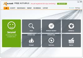 Screenshot Avast Antivirus Protection