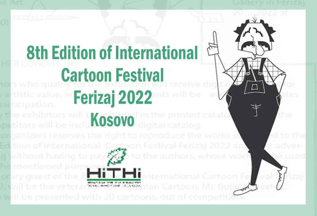 Egypt Cartoon .. 8th edition of international cartoon festival, Ferizaj 2022