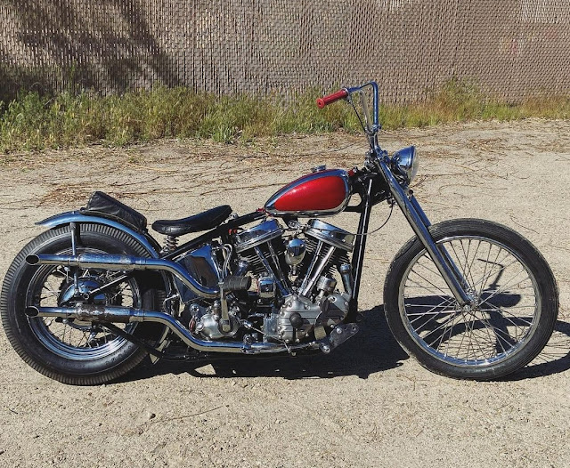 Harley Davidson Panhead By Small City Cycles