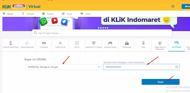 cek tagihan pdam bengkulu