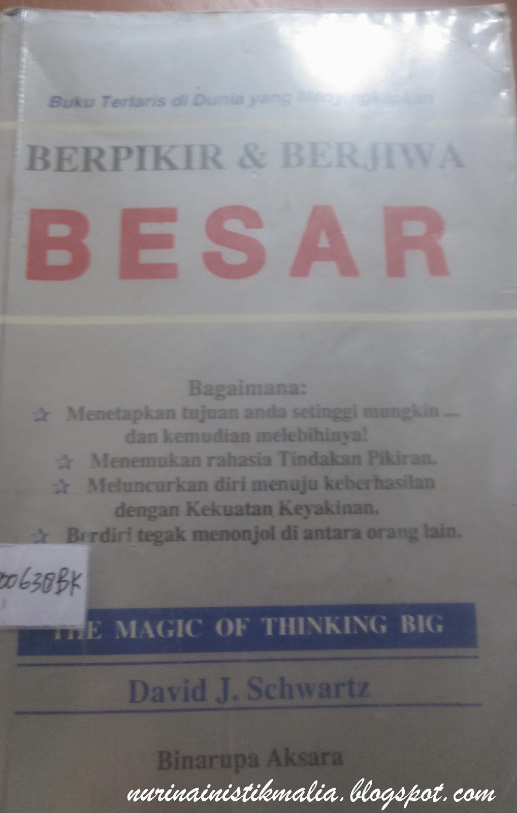 Impian Istikmalia 144 Berpikir Berjiwa Besar