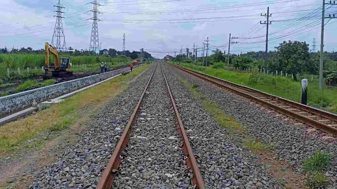 Jalur Ganda Perlintasan Kereta Api Mojokerto – Sidoarjo Beroperasi bulan September 2023