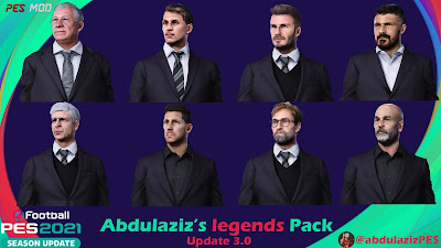 Pes 2021 legends Face