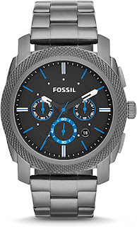 Fossil Men's Machine Stainless Steel Quartz Watch