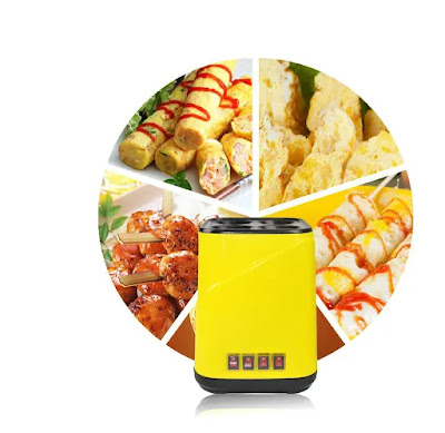 Electric egg boiler and automatic egg roll maker