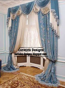 classic curtains and drapes,living room curtains,blue curtain designs,bright fabric