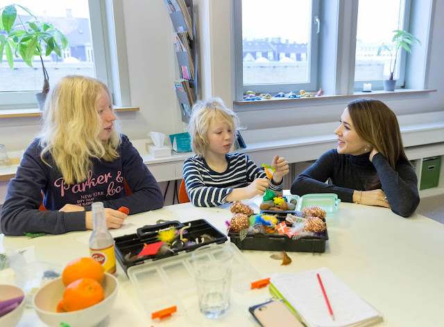 Crown Princess Mary attended a working meeting with the Danish Mental Health Foundation. 