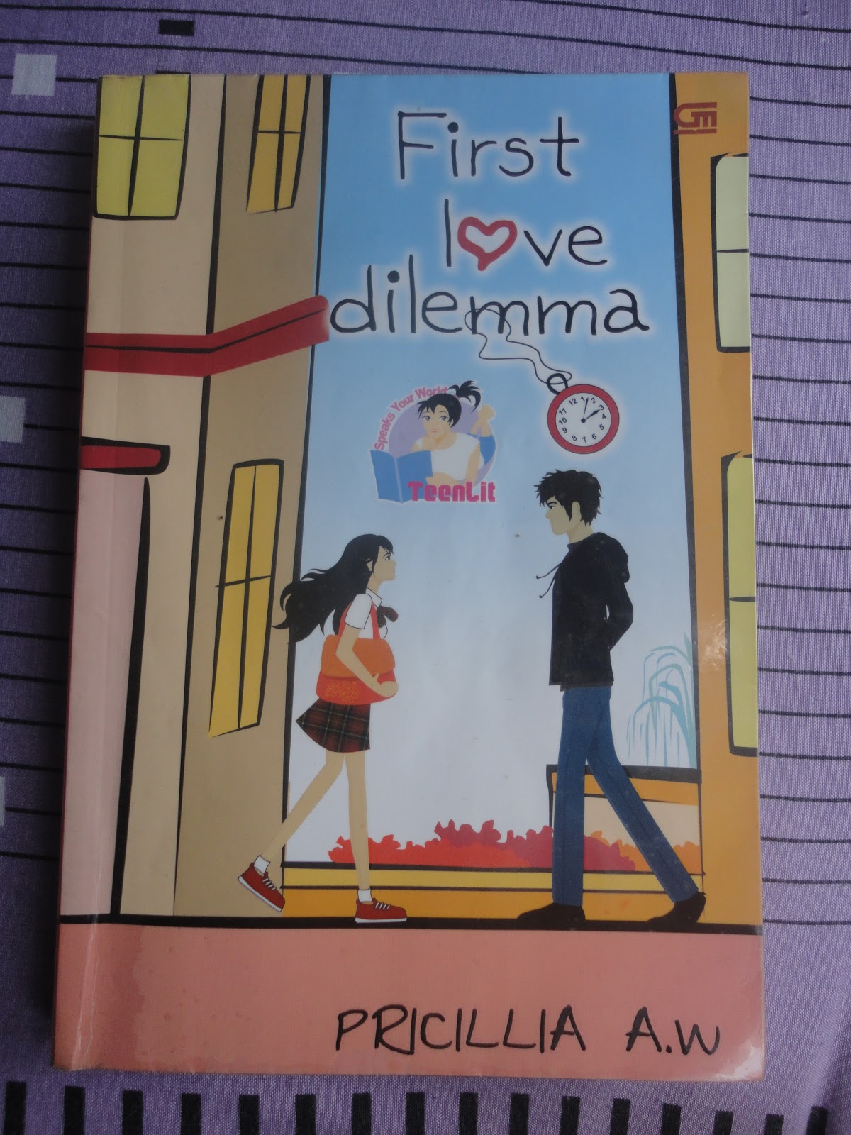 GeshyLov Referensi Sinopsis Novel First Love Dilemma 