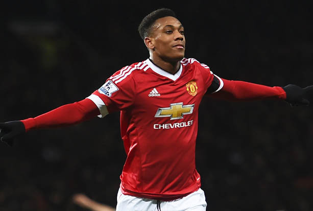 Anthony Martial, l'homme en forme actuellement chez United