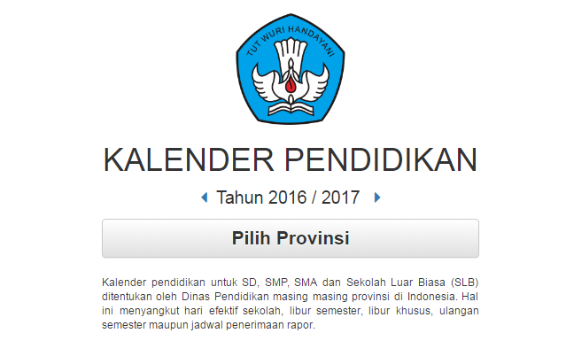 Kalender Pendidikan