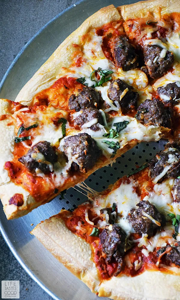 Meatball Sub Pizza