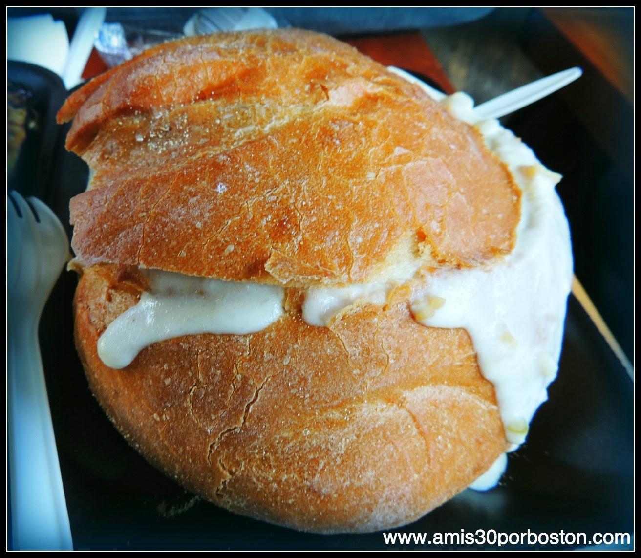 Clam Chowder Bread Bowl