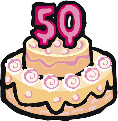50th Birthday Cakes on Free Happy 50th Birthday Greetings Cards Image 50th Birthday Cake