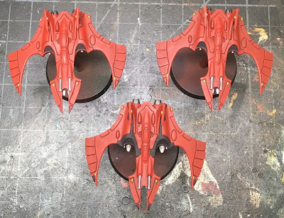 Aeronautica Imperialis Asuryani Phoenix Bombers WIP