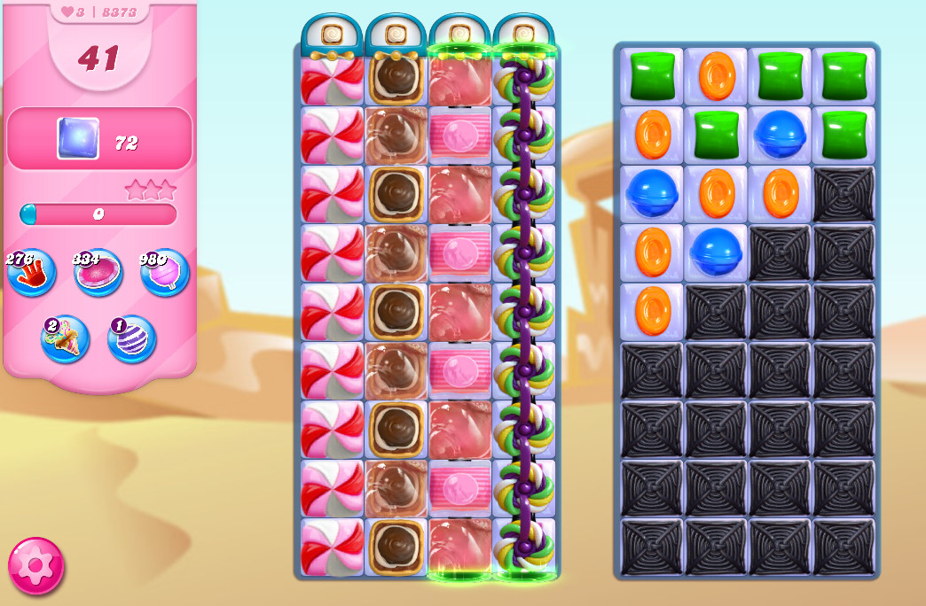 Candy Crush Saga level 8373