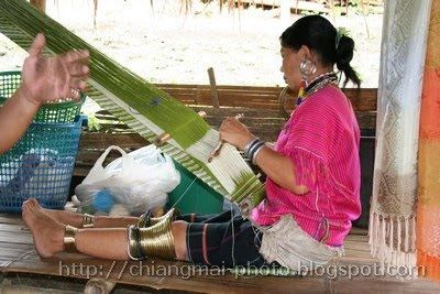 Karen long neck in Chiang Mai