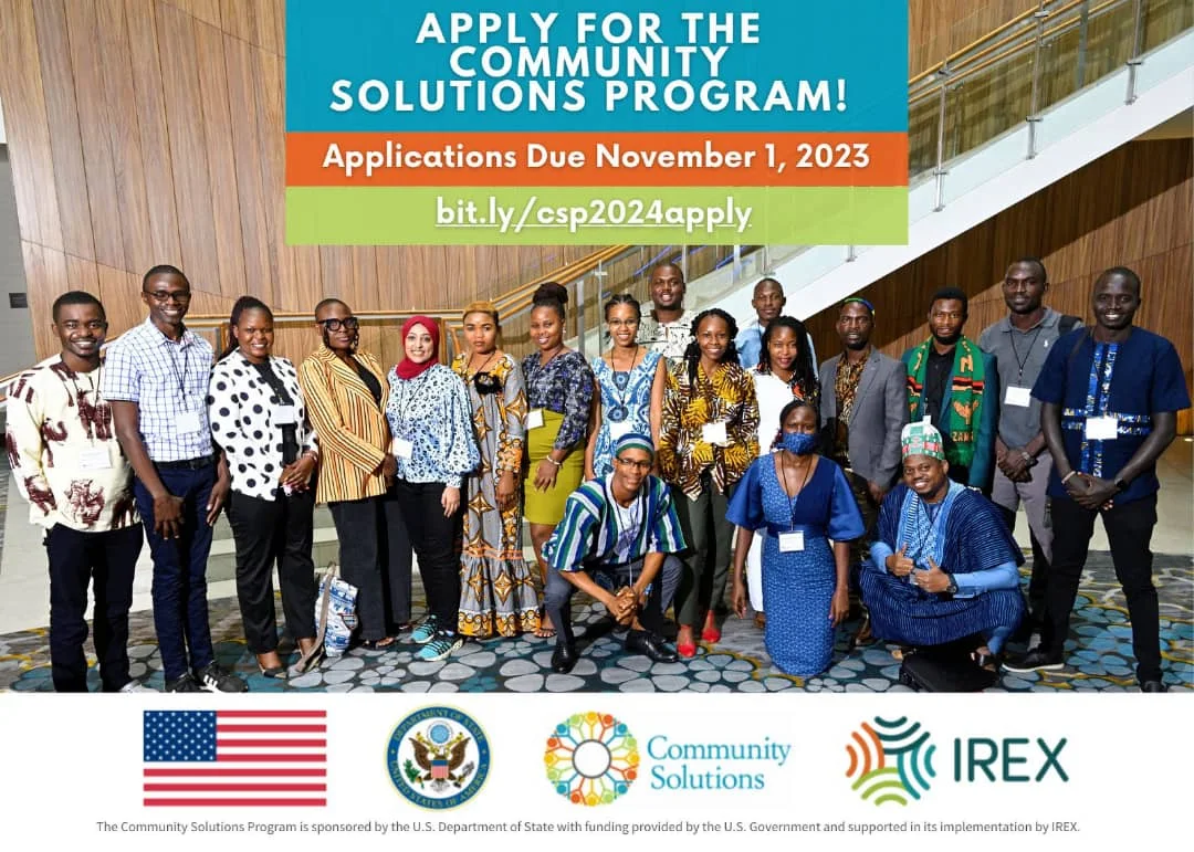 Call for Application Community Solutions Program 2024