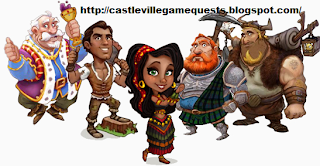 Castleville Game Izadora Sharp Dressed Men Quests