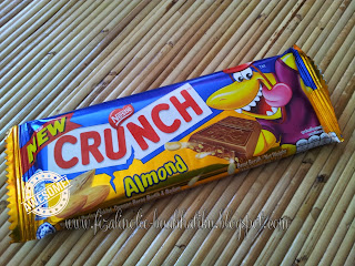 nestle crunch almond, 