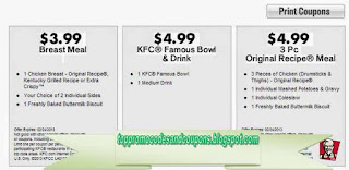 Free Printable Kfc Coupons