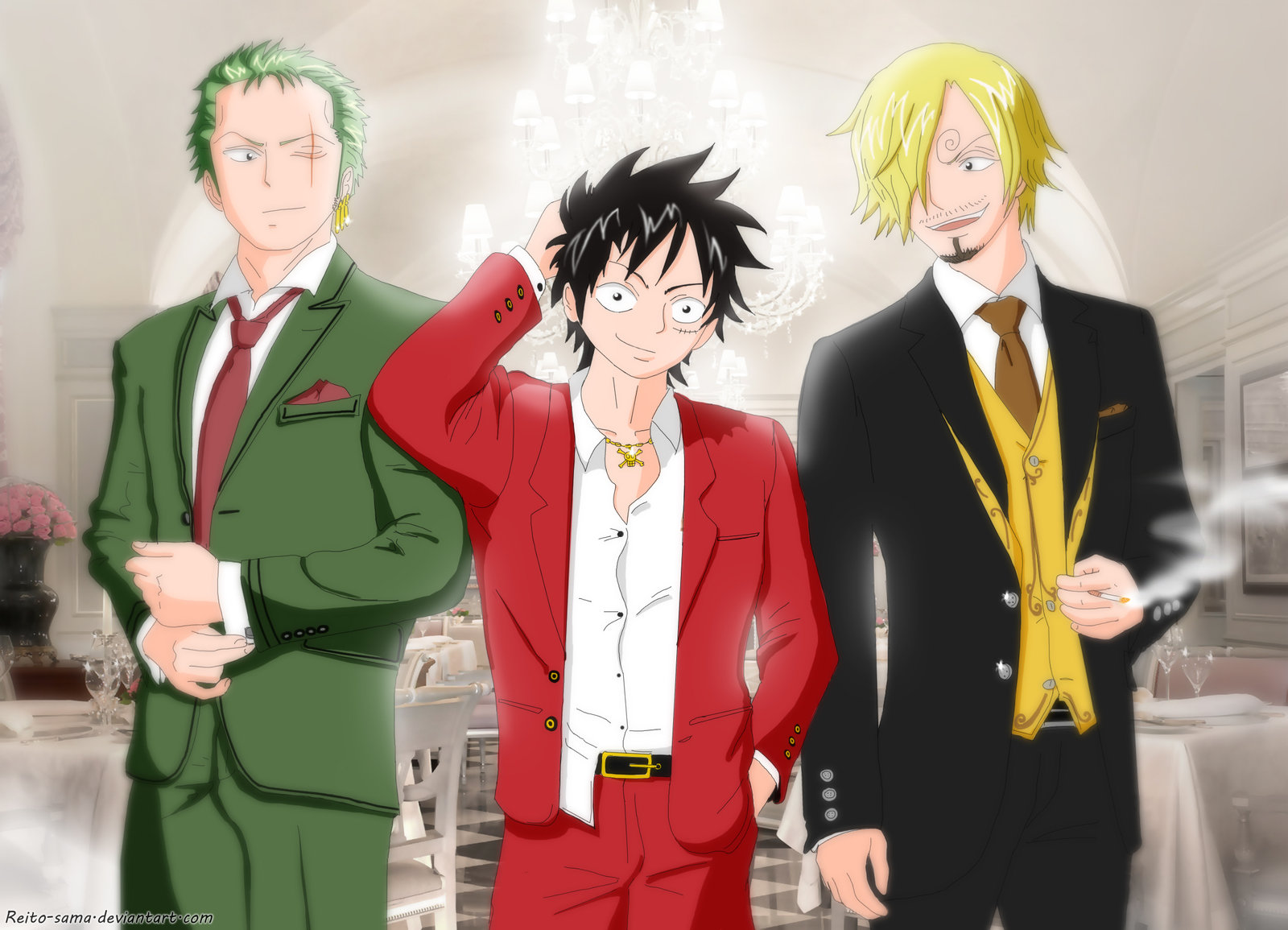 Biodata Lengkap Luffy, Zoro And Sanji One Piece  Jerz