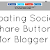 Floating Social Share Buttons for Blogger 