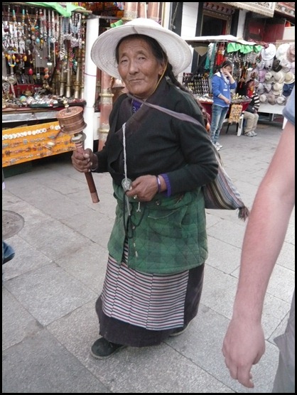 32. Mujer tibetana, Lhasa - Viaje a Tíbet