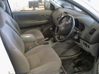 Toyota Hilux Single Cabin Interior Seat