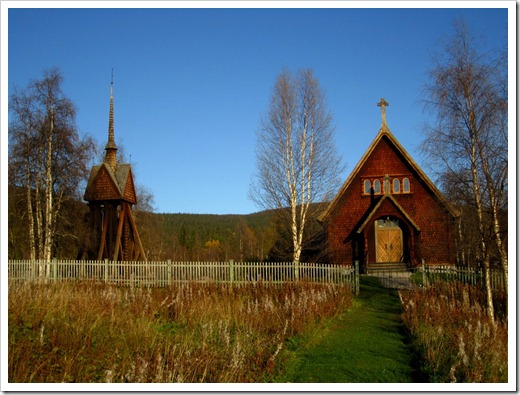 Jag passade på att ta en titt på den fina kyrkan.