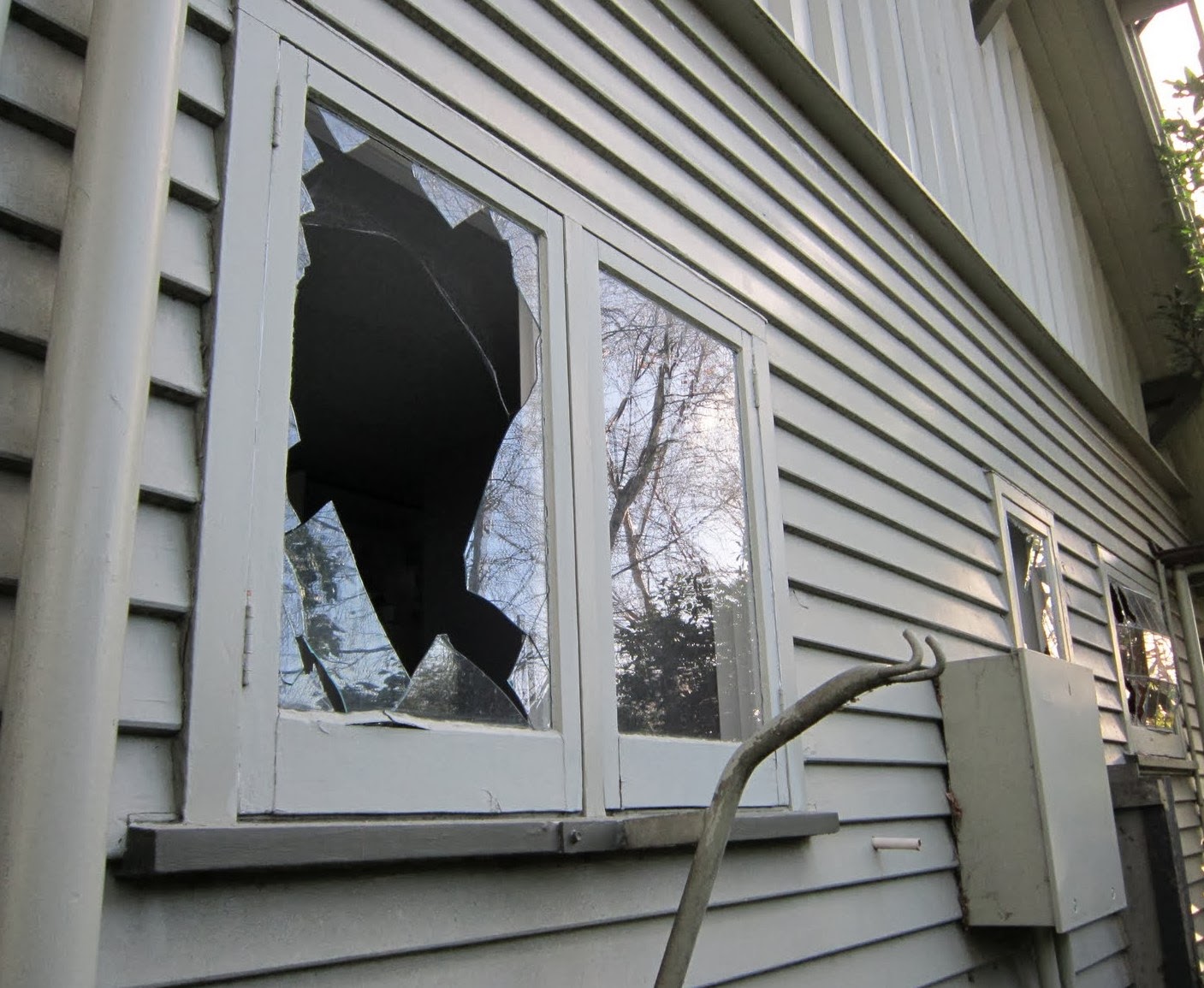 Broken House Window Repair
