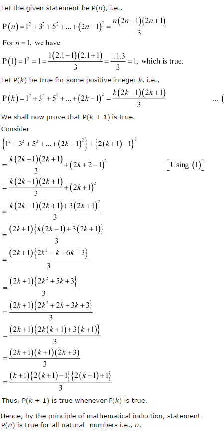 Ncert Solutions For Class 9 10 11 And 12 Prove The Following By Using The Principle Of Mathematical Induction For All N N