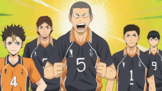 ハイキュー!! アニメ 3期9話 田中龍之介 | Karasuno vs Shiratorizawa | HAIKYU!! Season3