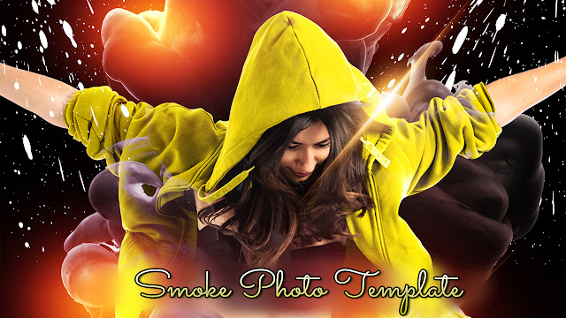 Smoke Photo Template