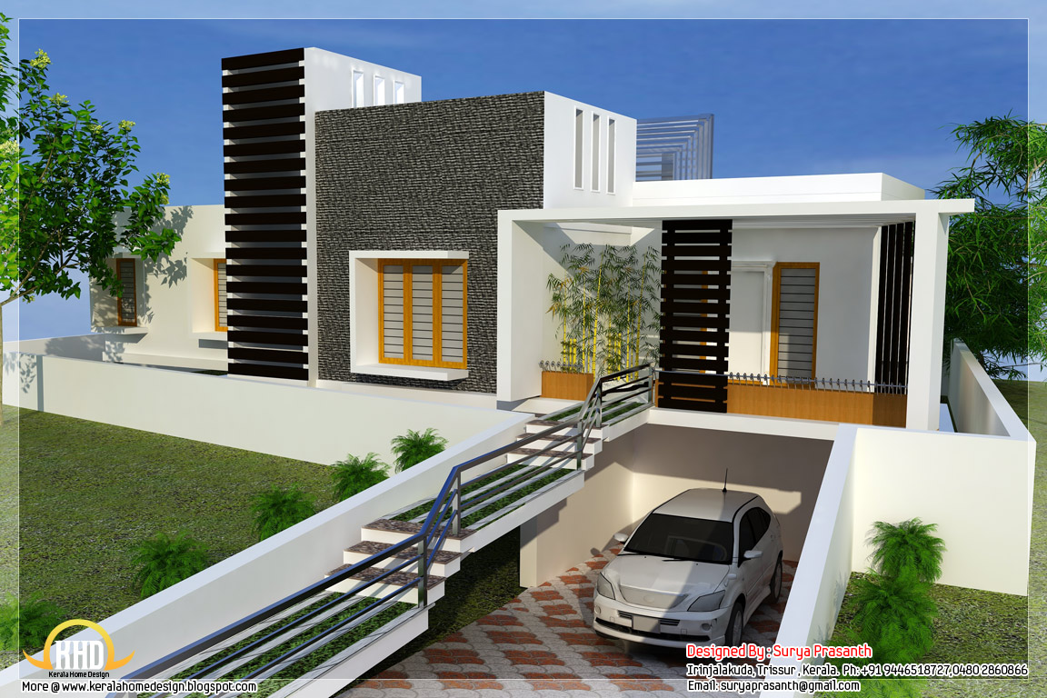  mix modern home designs  Kerala home design and floor plans
