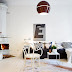 Swedish home in white. grey and brown