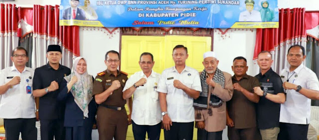 Bersihkan Lingkungan Pemerintahan dari Narkoba, BNN Aceh Akan Lakukan Tes Urine ASN di Kabupaten Pidie