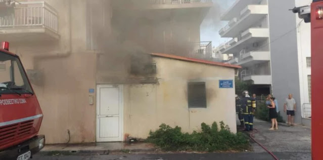 Φωτιά σε ξενοδοχείο στην Καλαμάτα -Εκκενώθηκε το κτίριο από την Πυεροσβεστική