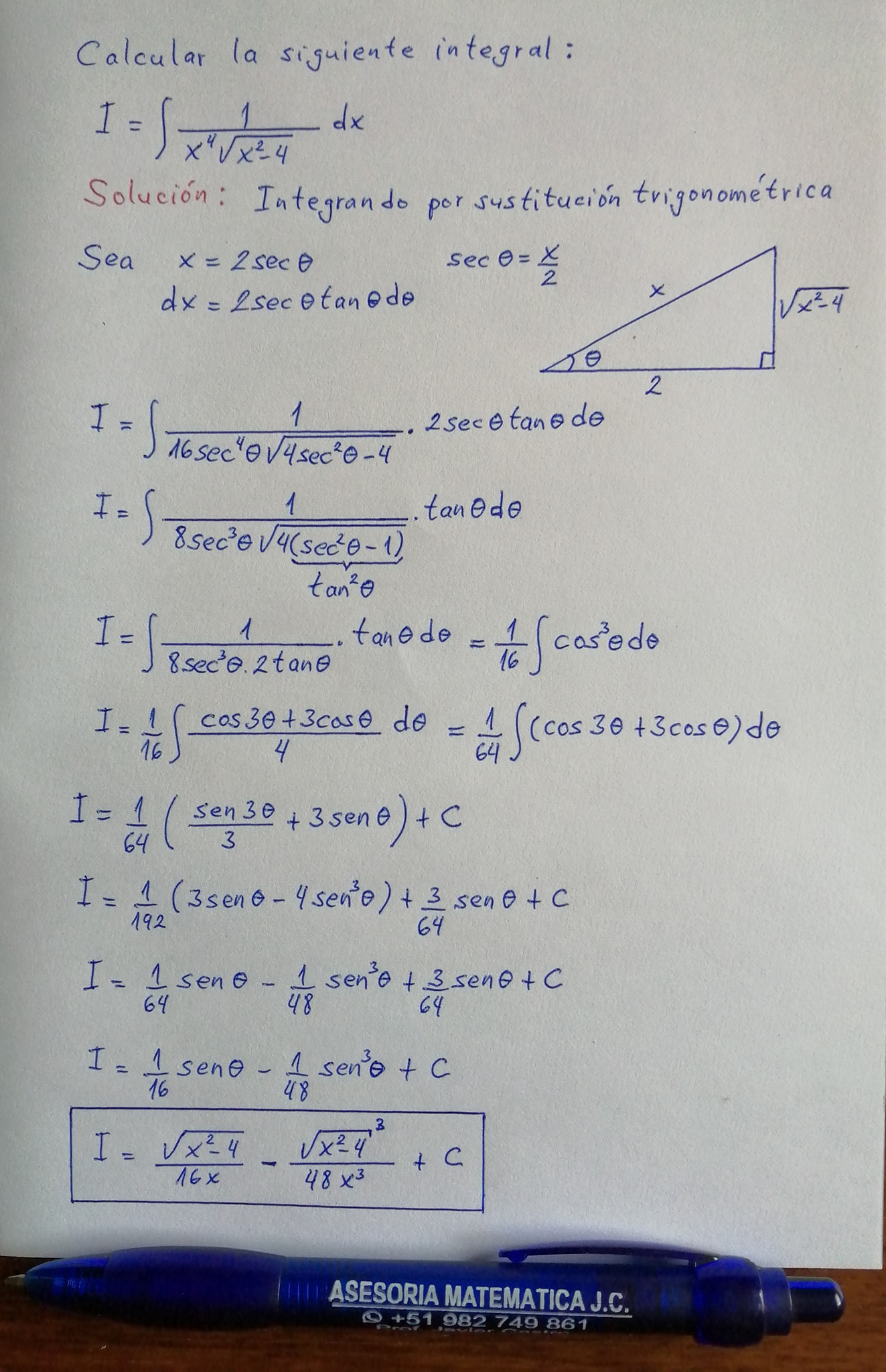 Ejercicios de matemática