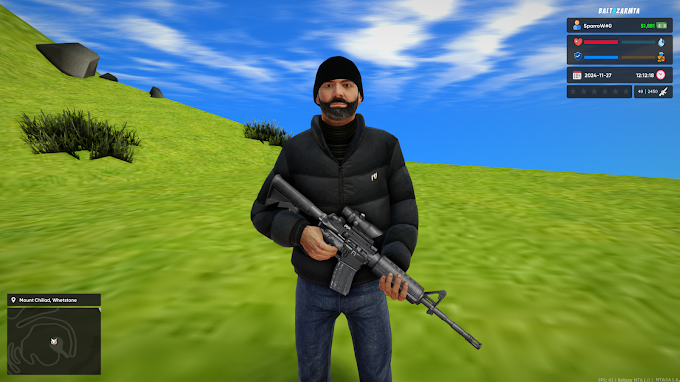 MTA:SA Roleplay HUD, Radar, and Maxi Map Script