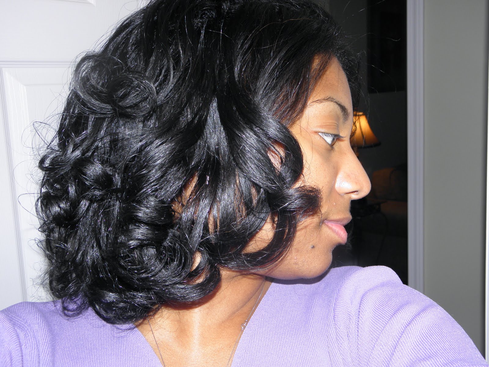 ... Roller Set- Transitioning Styles | Curly Nikki | Natural Hair Care